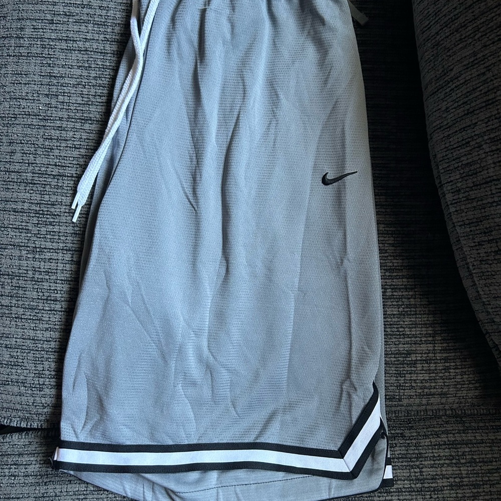 Nike Light Gray Sports Shorts